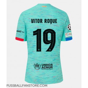 Barcelona Vitor Roque #19 Replik 3rd trikot 2023-24 Kurzarm